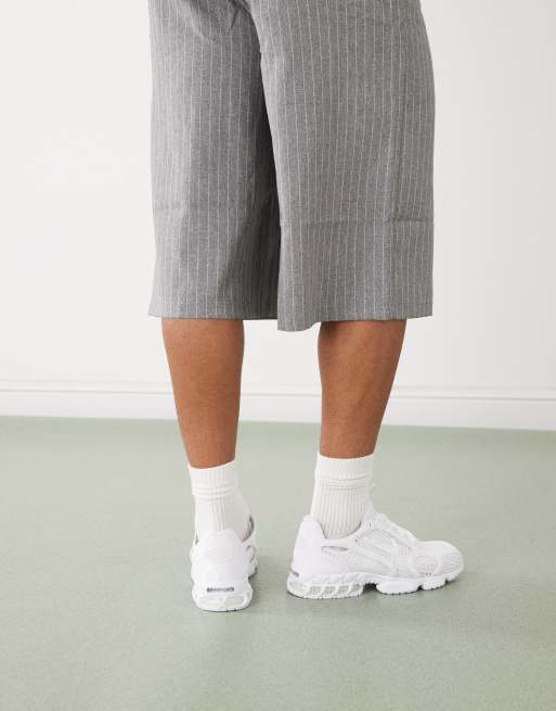 Nike Air Zoom Spiridon Cage 2 sneakers in white, 4 of 5