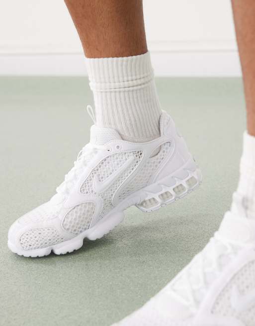 Nike Air Zoom Spiridon Cage 2 sneakers in white | ASOS