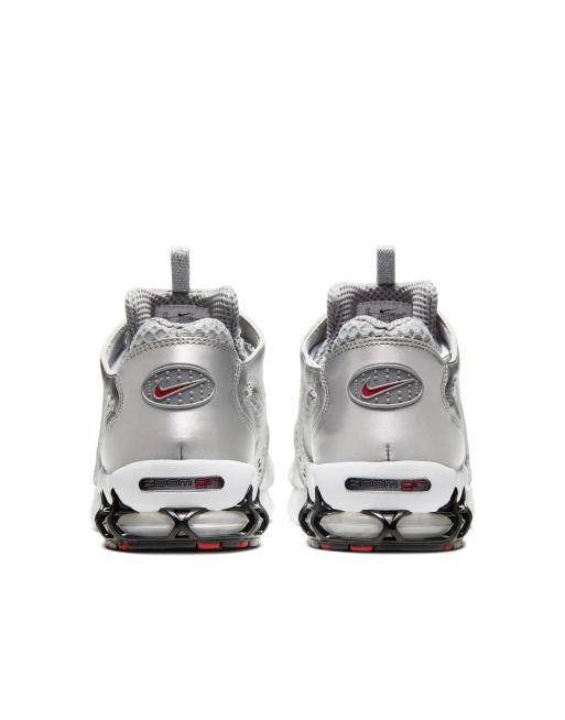 Nike Air Zoom Spiridon Cage 2 trainers in metallic silver, 3 of 4