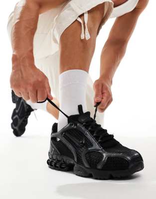  Air Zoom Spiridon Cage 2 trainers in triple black