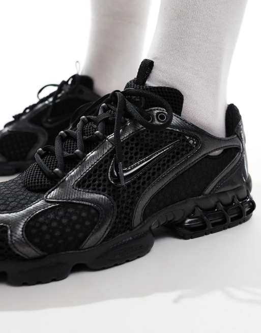 Nike air zoom spiridon 16' triple black best sale