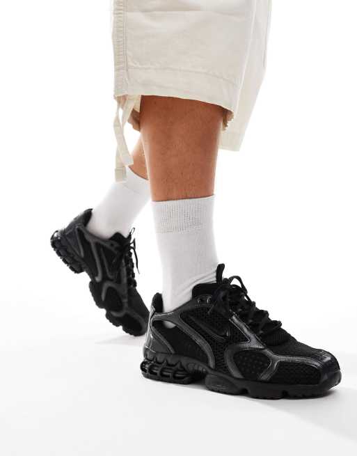 Nike – Air Zoom Spiridon Cage 2 – Trippelsvarta träningsskor, 3 av 5
