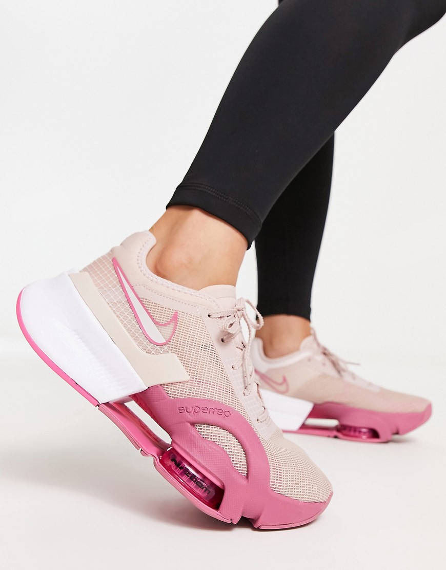 Nike Air Zoom SuperRep 3 sneakers in pink-Black
