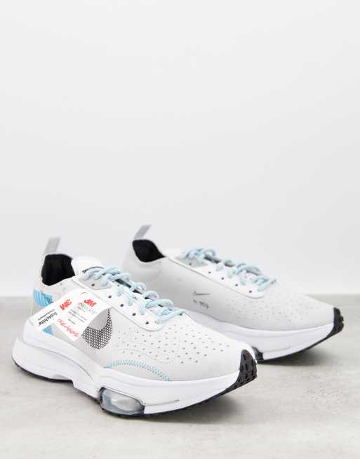 Nike Air Zoom Type in 3M in white and blue