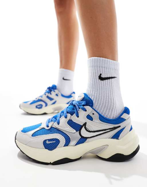 Nike AL8 sneakers in blue and gray