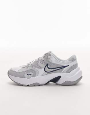 Nike AL8 sneakers in gray and navy