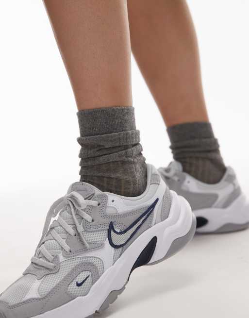 Nike AL8 sneakers in gray and navy, 3 of 5