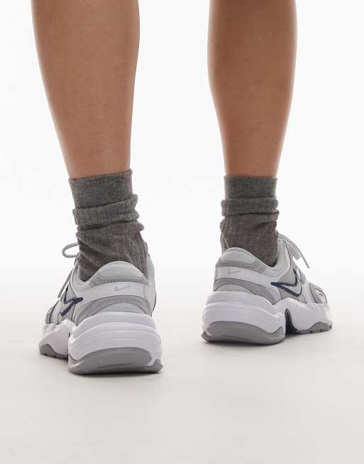 Nike AL8 sneakers in gray and navy, 4 of 5