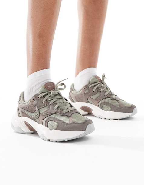 Nike AL8 sneakers in khaki - view 1