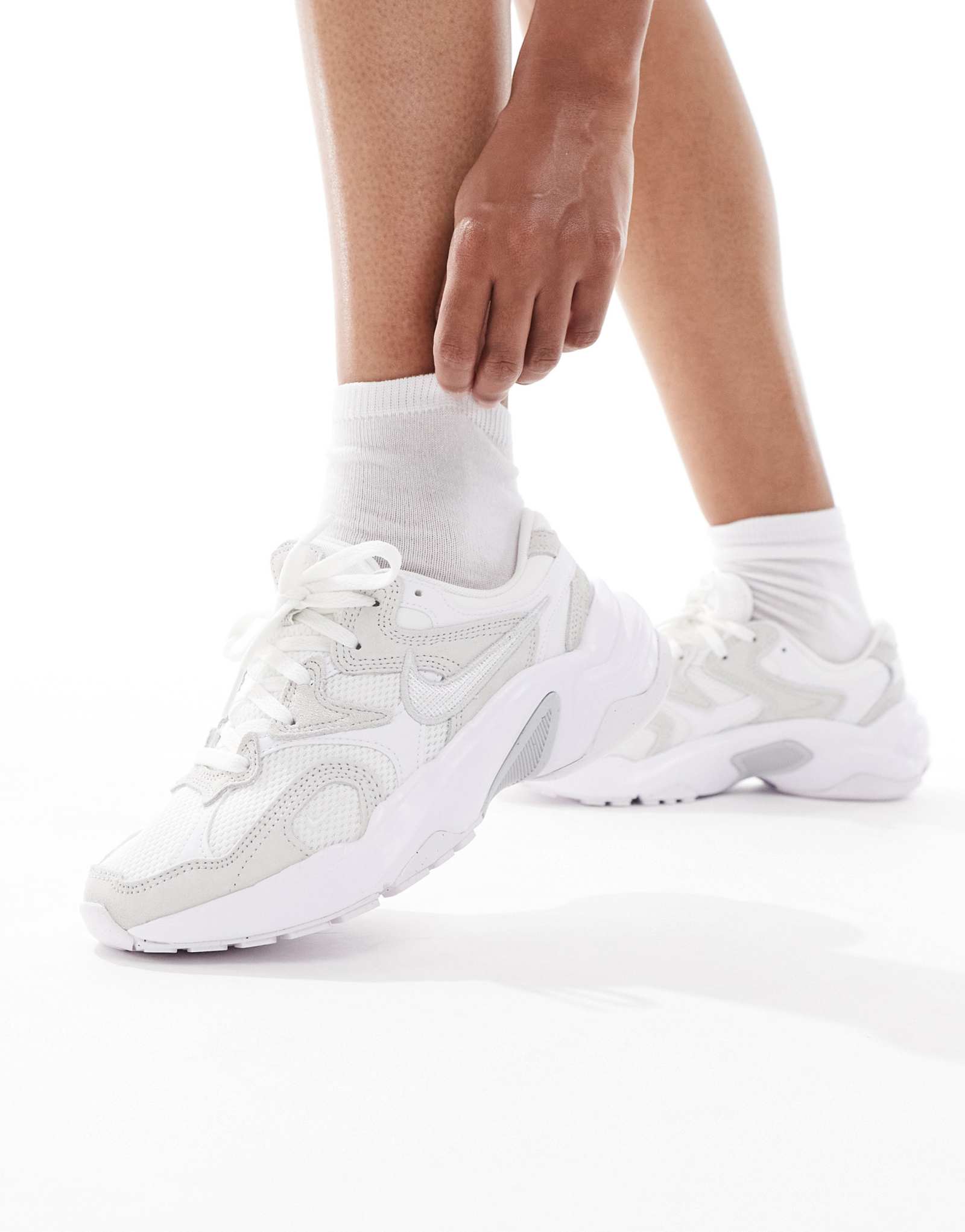 Кроссовки Nike AL8 белого цвета