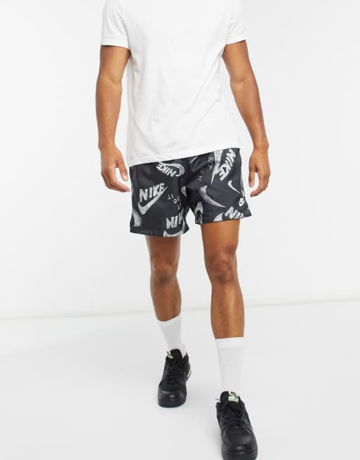 Nike woven sale printed shorts