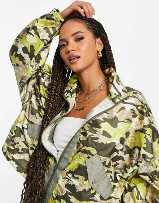 Nike windbreaker online camouflage