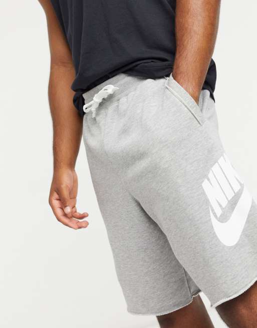 Nike Mens Sportswear Alumni Shorts Grey M