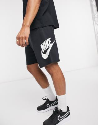 nike alumni shorts black