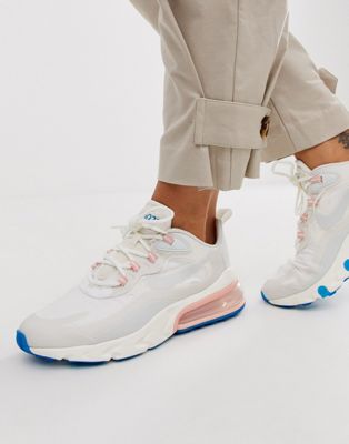 Nike - American Modern Air Max 270 React - Sneakers-Bianco