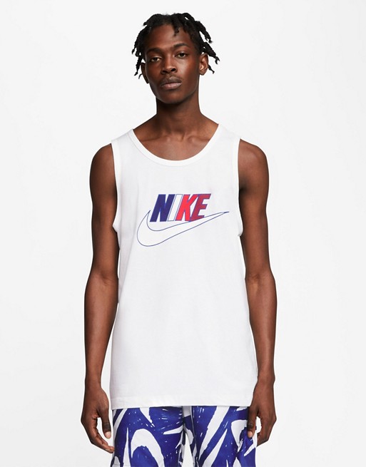 Nike americana vest in white