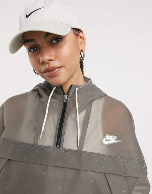 Nike anorak hotsell jacket women's