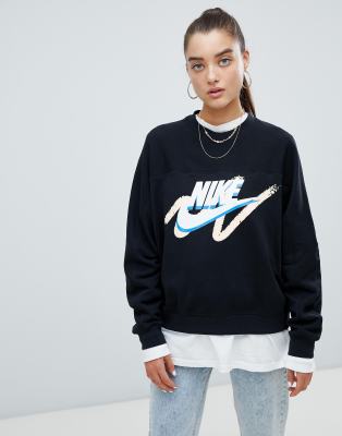 nike scribble sweatshirt