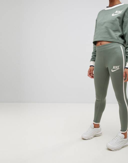 Nike archive cheap piped leggings