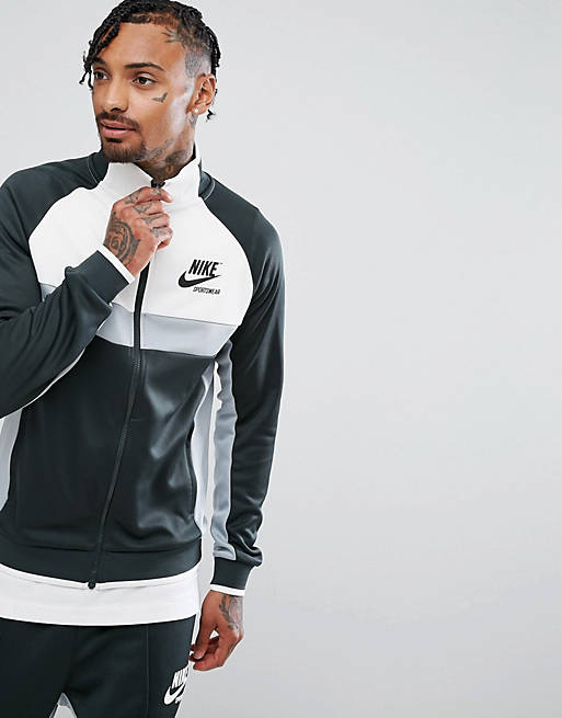 Nike Archive Track Jacket In Green 941847-332 | ASOS