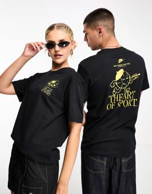 Nike Art Is Sport Lbr T-shirt In Black