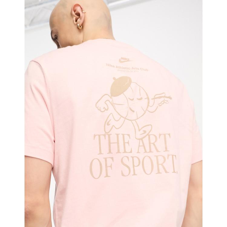【Nike】Art Is Sport LBR バック プリント Tシャツ ♪ 204033091-1-pink?$n_750w$&wid=