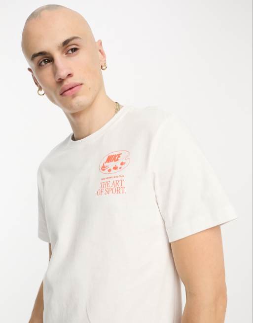 Nike Art Is Sport LBR t-shirt in white | ASOS