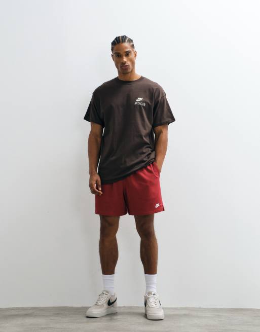 Nike arts club graphic t-shirt in brown, 4 of 9