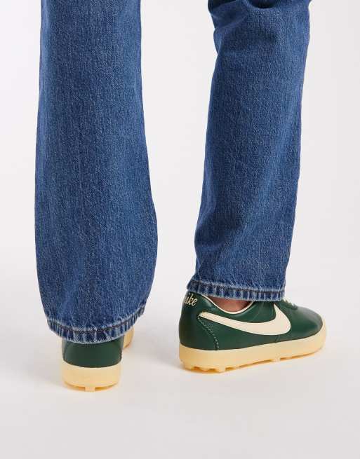 Nike - Astrograbber - Baskets en cuir - Vert, 3 de 5