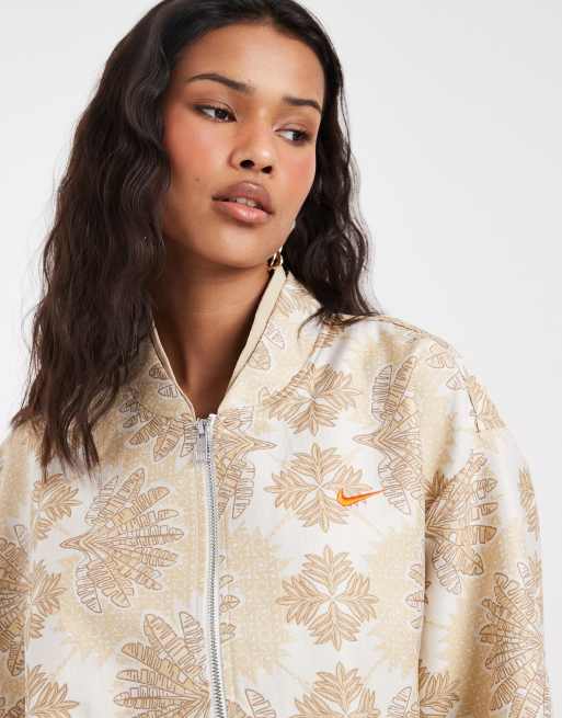Nike Athlete Collections print jacket in beige, 3 of 4