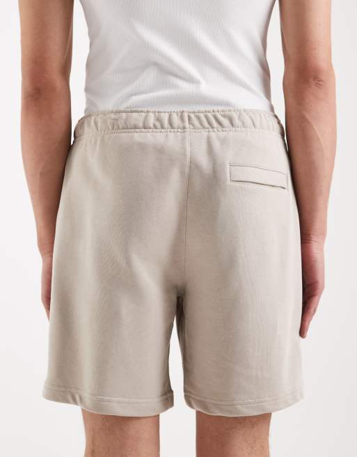 Nike - Athletic Club - Cremefarvede shorts , 4 af 5