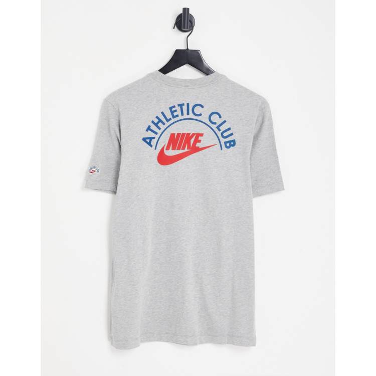 Vintage Nike Athletics Gray Graphic T-Shirt Adult Size L - Shop Thrift KC