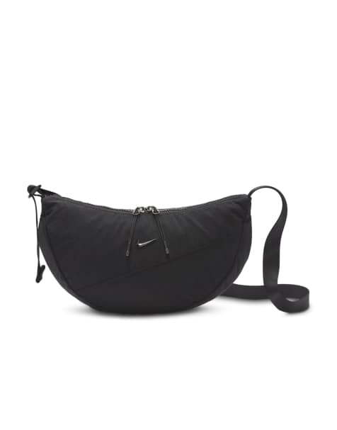 Nike Aura Crescent crossbody bag in black - view 1