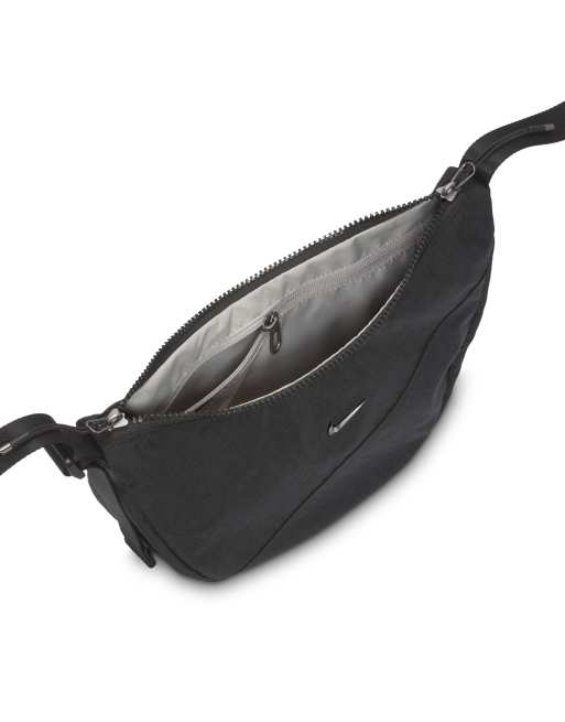 Nike Aura Crescent crossbody bag in black, 3 of 4