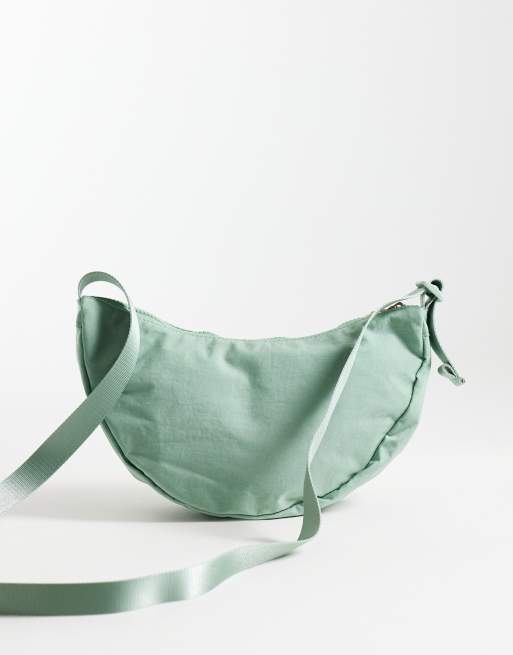 Nike Aura crescent crossbody bag in green, 4 of 4
