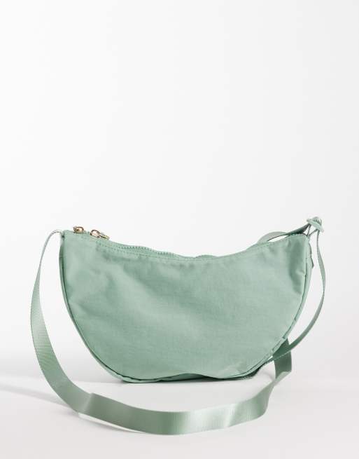 Nike Aura crescent crossbody bag in green  , 4 of 4