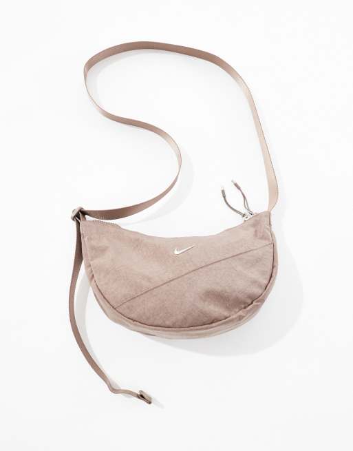 Nike Aura crossbody bag in brown ASOS