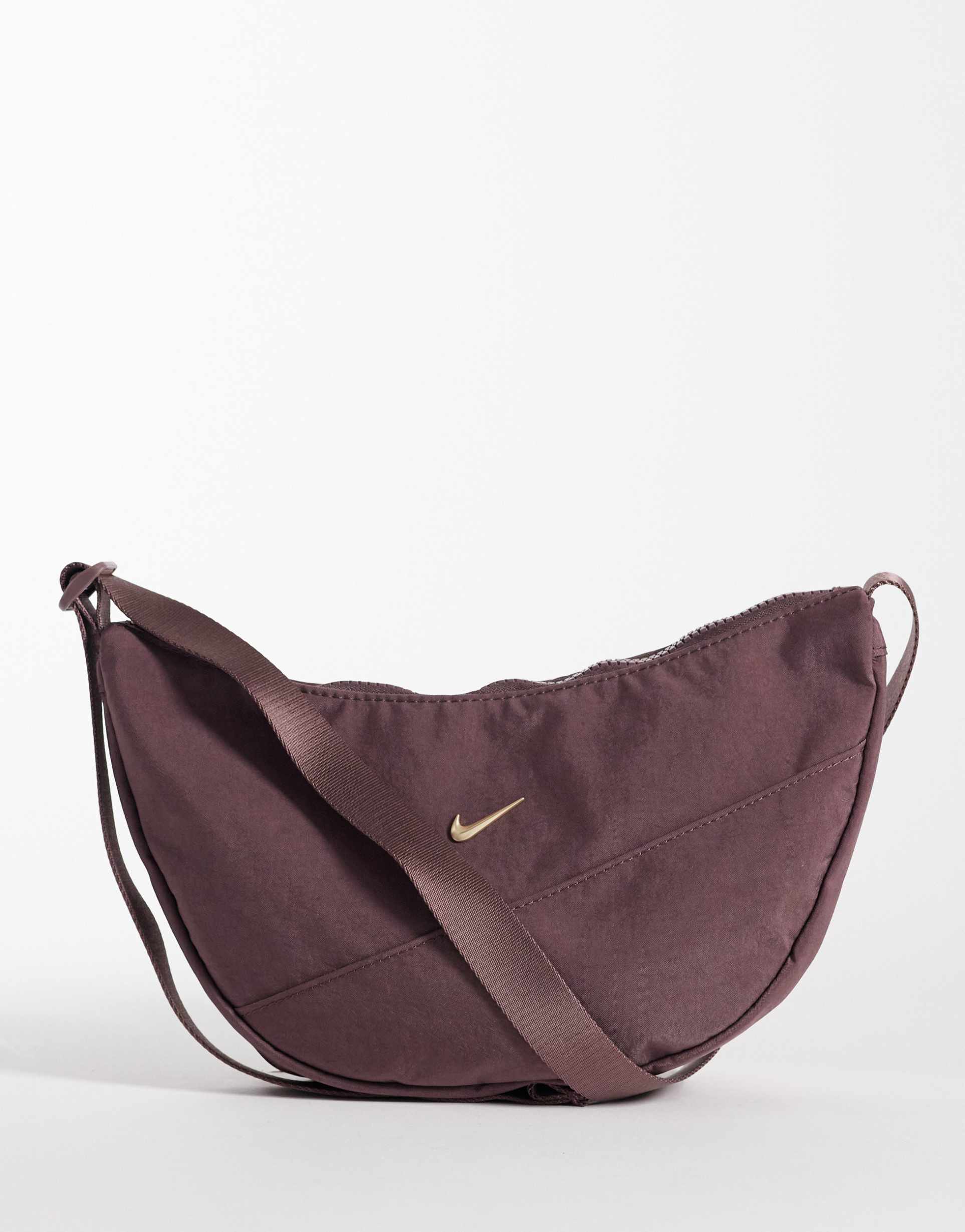 nike aura crossbody bag in brown