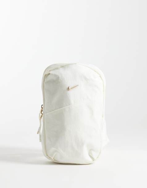 Nike Aura crossbody bag in cream - view 1