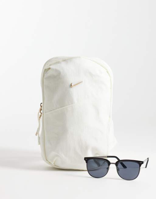 Nike Aura crossbody bag in cream , 2 of 4