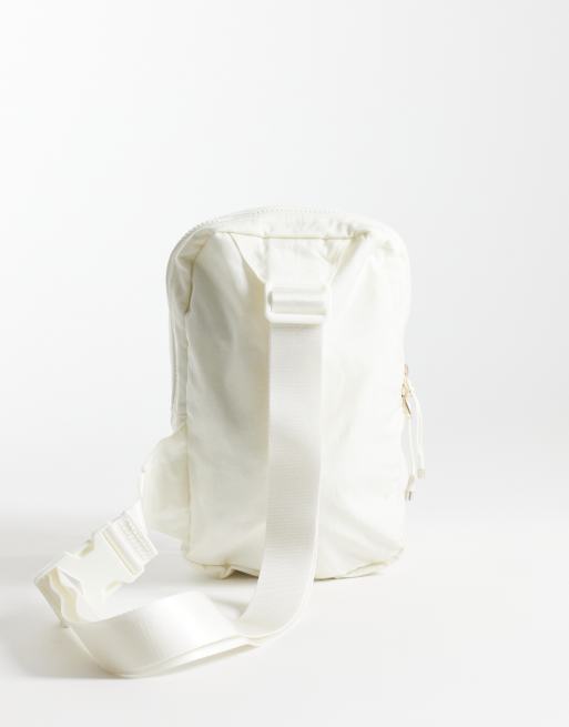 Nike Aura crossbody bag in cream , 4 of 4