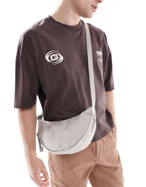 Nike Aura crossbody bag in grey - view 1