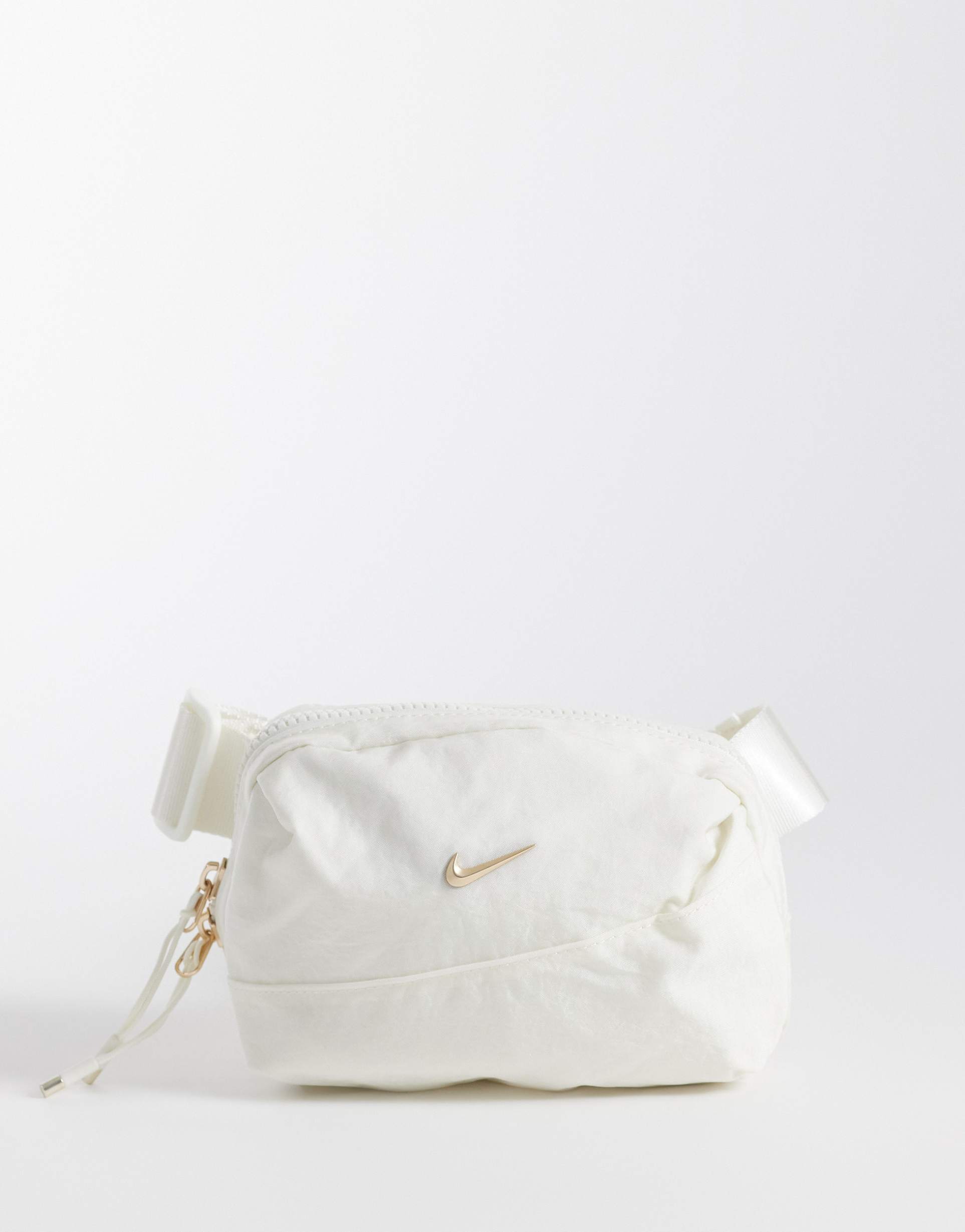 nike aura crossbody bag in off white