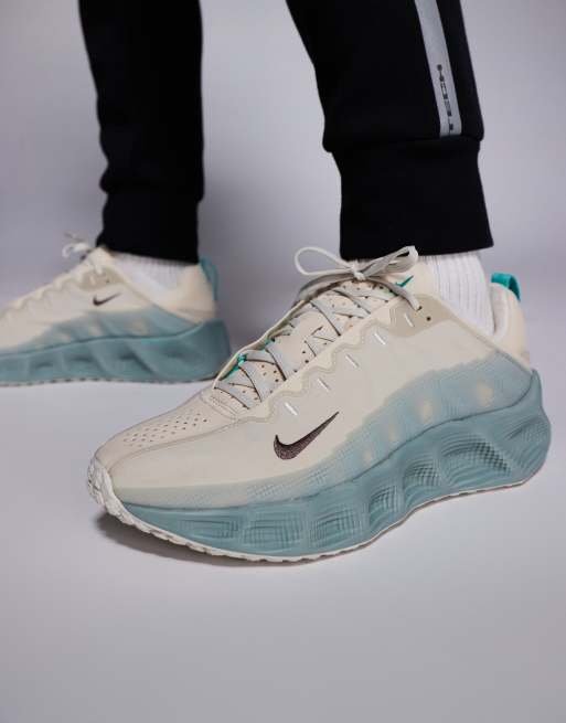 Nike - Ava Rover - Sneakers beige e verde azzurro, 3 di 5