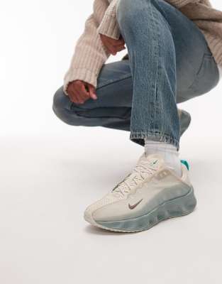  Ava Rover trainers in beige and teal