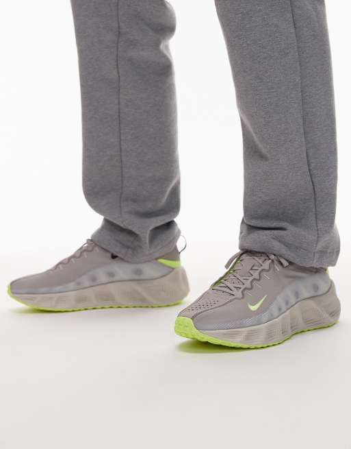Nike Ava Rover trainers in grey and yellow, 5 of 5