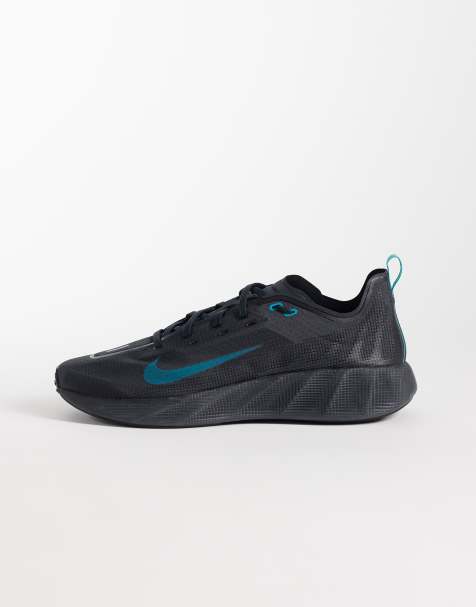 Nike Ava X trainers in black and blue - view 1