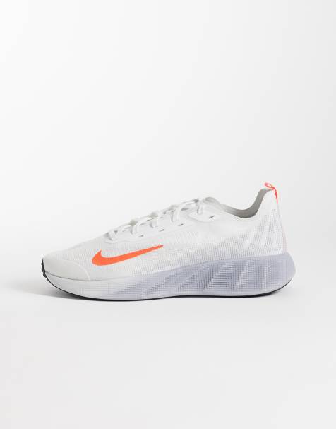 Nike Ava X trainers in grey and orange - view 1