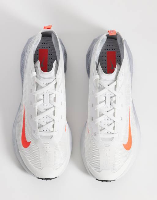 Nike Ava X trainers in grey and orange, 3 of 5