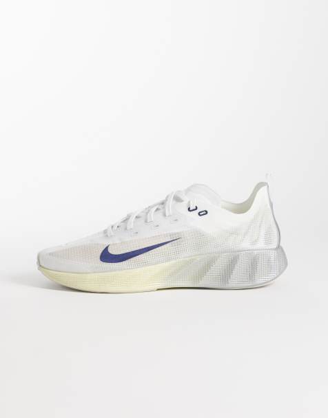 Nike Ava X trainers in white and silver - view 1